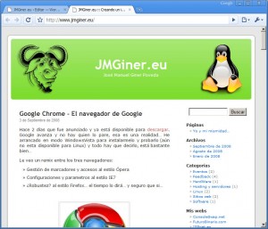 JMGiner.eu Chrome
